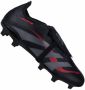 Adidas Perfor ce Predator League Fold-Over Tongue Firm Multi-Ground Voetbalschoenen Unisex Zwart - Thumbnail 3