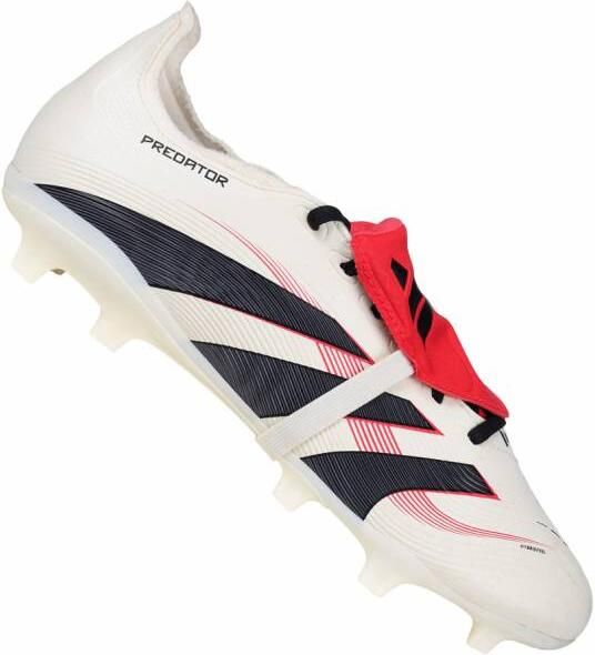 Adidas Predator League FT FG Off White Core Black Pure Ruby- Heren Off White Core Black Pure Ruby - Foto 2