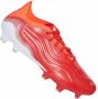 Adidas Copa Sense.1 Gras Voetbalschoenen (FG) Rood Wit Rood - Thumbnail 2