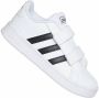 Adidas Grand Court Heren Sneakers Ftwr White Core Black - Thumbnail 6