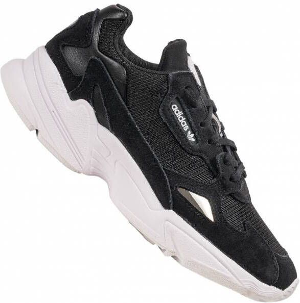 Adidas Falcon Dames Schoenen Black Mesh Synthetisch 1 3 Foot Locker - Foto 4