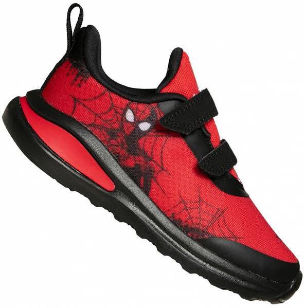 Adidas x Marvel Spider Man FortaRun Schoenen Vivid Red Core Black Cloud White Kind