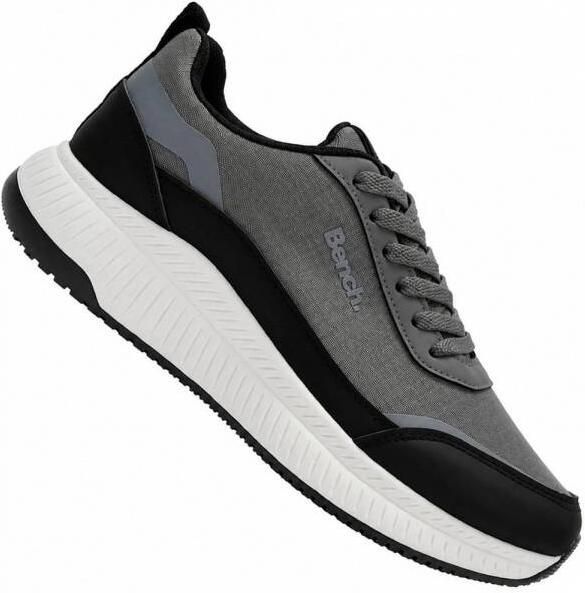 Bench Dovestone Heren Sneakers grijs zwart BEN1027-X26