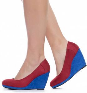 CLAUDIA GHIZZANI Dames Wedge Heel Sleehak Pumps 2 873008 6820