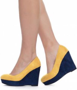 CLAUDIA GHIZZANI Dames Wedge Heel sleehak Pumps 2.351901 8620
