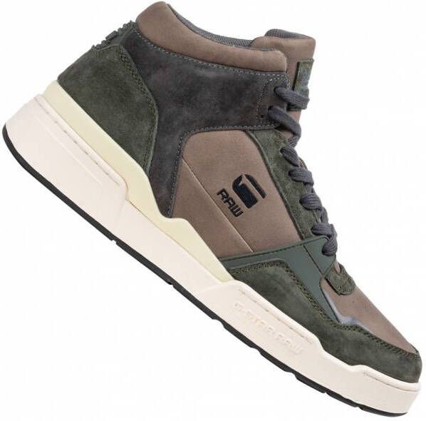 G-Star Raw ATTACC Mid Blocked Heren Leren sneakers 2242 040716 OLV-TPE