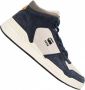 G-Star G Star Raw Attacc Mid Nub M Hoge sneakers Leren Sneaker Heren Blauw - Thumbnail 4