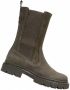 G-Star Raw Kafey Hgh Chs Nub W Chelsea boots Enkellaarsjes Dames Groen - Thumbnail 4