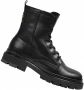 G-Star G Star Raw Kafey Hgh Lace Lea Veterboots Laarzen Met Veters Dames Zwart - Thumbnail 4