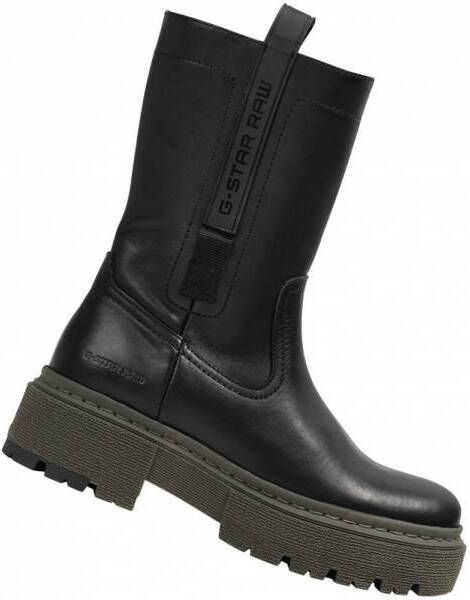 G-Star Raw KAFEY Performance High Dames Leren laarzen 2241 021821 BLK-OLV