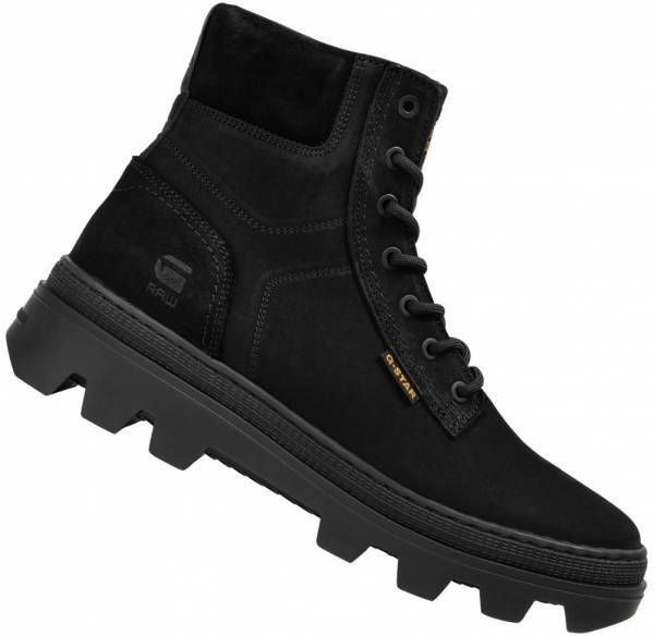 G-Star Raw NOXER High Heren Nubuck laarzen 2242 020814 ZWART