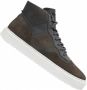 G-Star G Star Raw Rocup Ii Mid Lea M Hoge sneakers Leren Sneaker Heren Grijs - Thumbnail 4