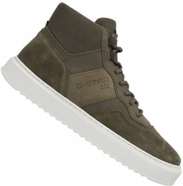 G-Star Raw ROCUP II Mid Heren Leren sneakers 2242 007716 OLV