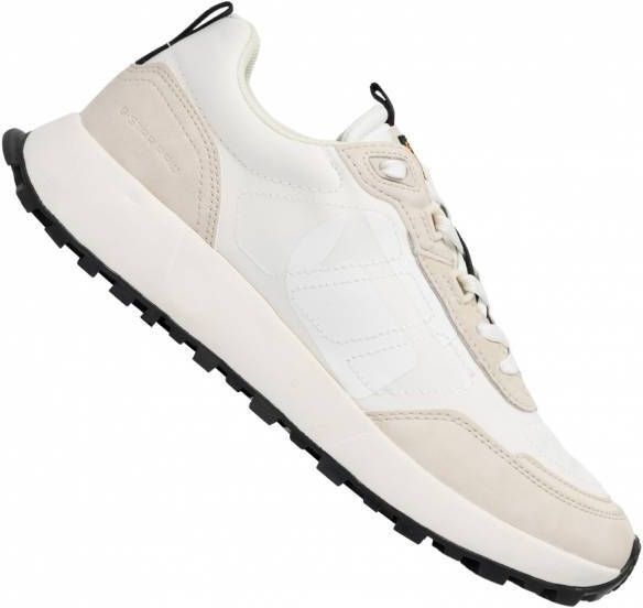 G-Star Raw THEQ RUN Logo Mtc Heren Sneakers 2212 004516 WHT