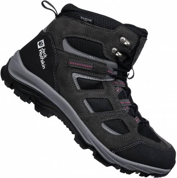 Jack Wolfskin Vojo 3 Texapore Mid Women Waterdichte wandelschoenen Dames 35.5 grijs dark steel purple - Foto 2