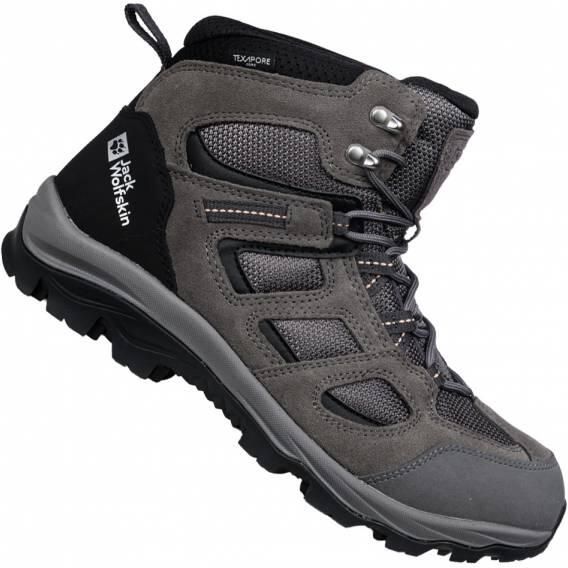 Jack Wolfskin Vojo 3 Texapore Mid Dames waterdichte mid wandelschoenen Tarmac Grey Pink - Foto 3
