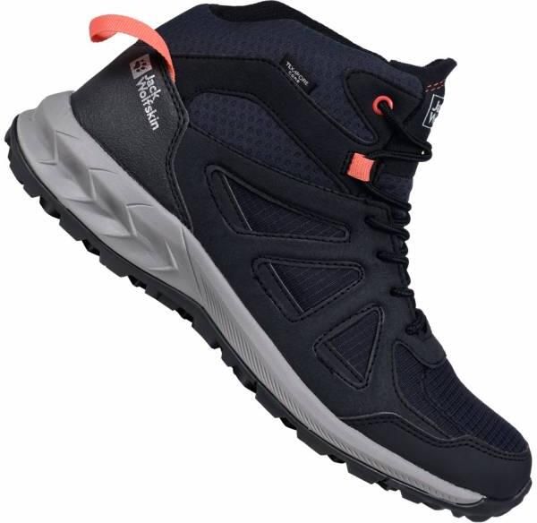 Jack Wolfskin Woodland 2 Texapore Mid Women Waterdichte wandelschoenen Dames 39.5 dark blue pink dark blue pink - Foto 2