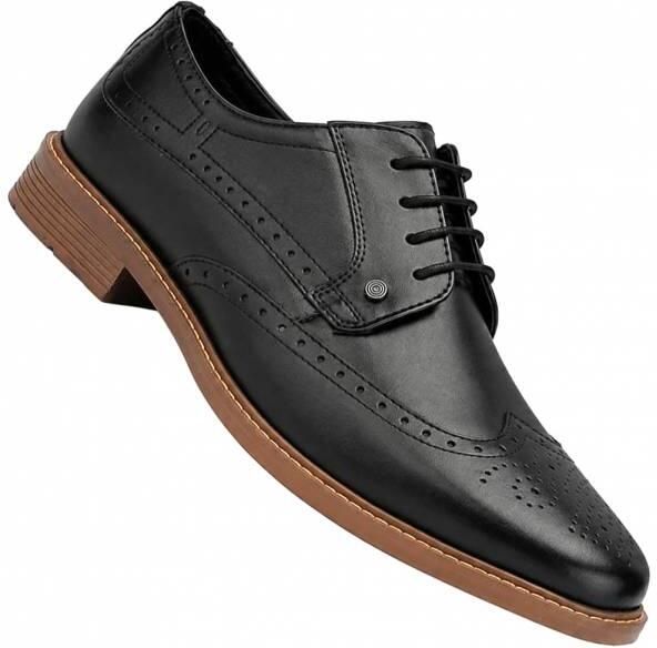 Lambretta Stockton Casual Heren Leren schoenen zwart LAM0069-L02