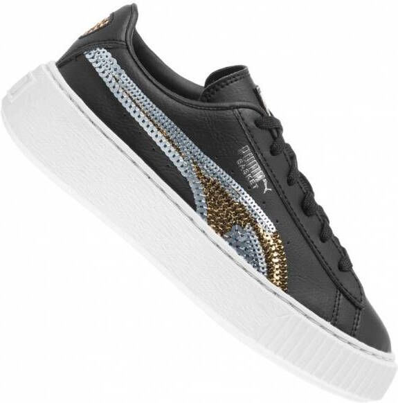 Puma Basket Platform Trailblazer Kinderen Sneakers 369046-03