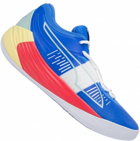 Puma Fusion Nitro Bluemazing Sunblaze Schoenmaat 40 1 2 Basketball Performance Low 195514 02