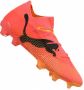 PUMA Future 7 Ultimate Gras Kunstgras Voetbalschoenen (MG) Roze Zwart Oranje - Thumbnail 2