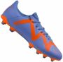 PUMA Future Play Gras Kunstgras Voetbalschoenen (MG) Blauw Oranje Wit - Thumbnail 4