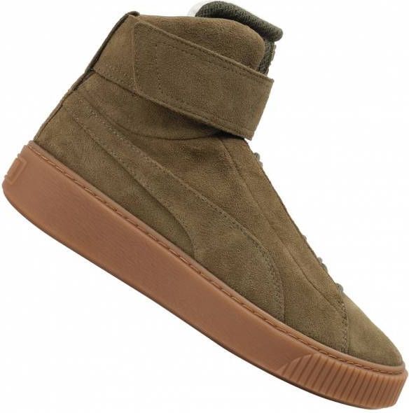PUMA Platform Mid OW 364588-01 Dames Sneaker Sportschoenen Schoenen Oliv