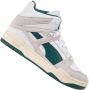 Puma Slipstream Hi Heritage White-Nimbus Cloud-Varsity Green - Thumbnail 3