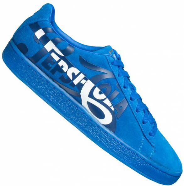 PUMA Suede Classic x PEPSI Limited Edition Heren Sneakers Schoenen Sportschoenen Blauw