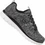 Skechers Graceful Twisted Fortune dames sneakers Zwart Extra comfort Memory Foam - Thumbnail 4