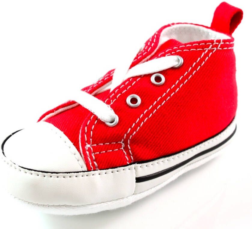 Converse babyschoenen online First Star Rood ALL31