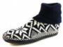 Litha gebreide pantoffels Blauw LIT03 - Thumbnail 2