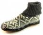Litha gebreide pantoffels Grijs LIT27 - Thumbnail 2