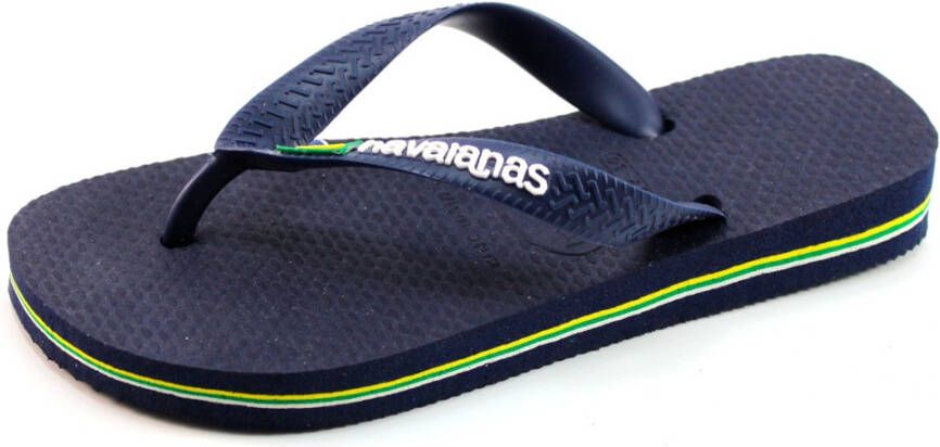 Havaianas slippers Kids Brasil logo Blauw HAV15