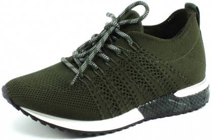 La Strada Lage sneaker Groen 1802649 | Invito