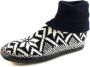 Litha heren pantoffels noors patroon Blauw LIT37 - Thumbnail 1