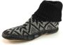 Litha heren pantoffels noors patroon Zwart LIT38 - Thumbnail 1