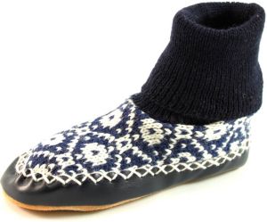 Litha sloffen Blauw LIT02