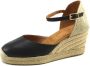 Unisa espadrilles Caceres Zwart UNI29 - Thumbnail 1