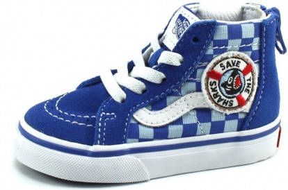 Vans SK8 Hi Zip Blauw VAN89 - Schoenen.nl