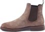 Giorgio Boy Chelsea Boots Lichtbruin Suede Leer Heren - Thumbnail 7