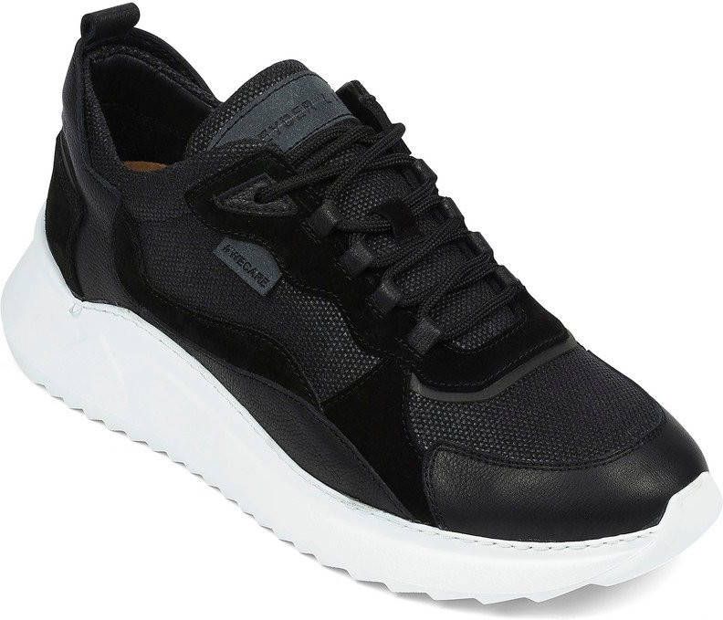 GreyderLab Greyder Lab Sneaker GL 212 24 Zwart Schoenmaat 43cm Duurzaam  Canvas Bamboe Heren Veterschoenen - Schoenen.nl