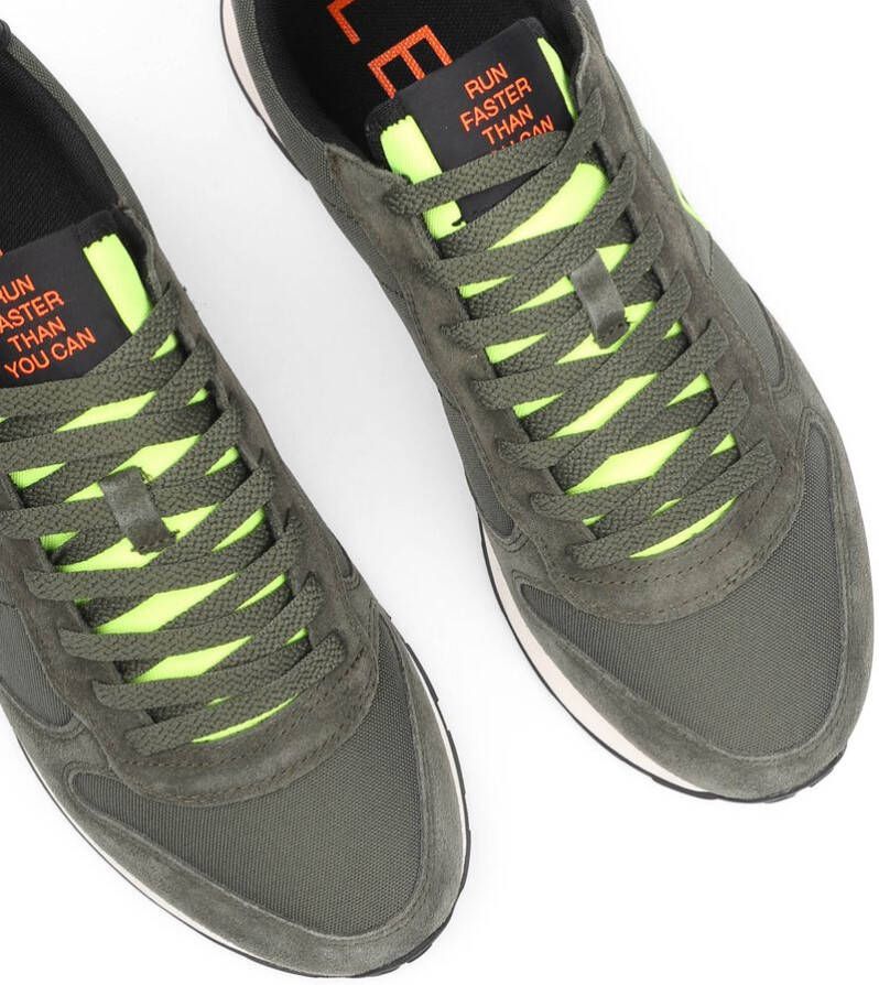 Sun68 Sneaker Tom Fluo Army Groen