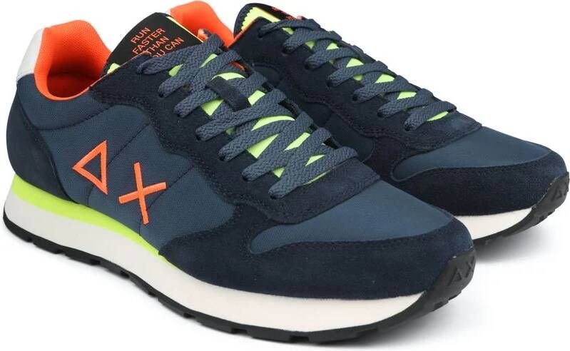 Sun68 Sneaker Tom Fluo Navy