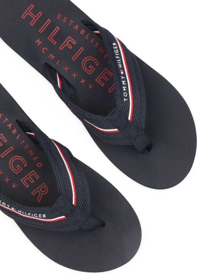 Tommy Hilfiger Slippers Donkerblauw