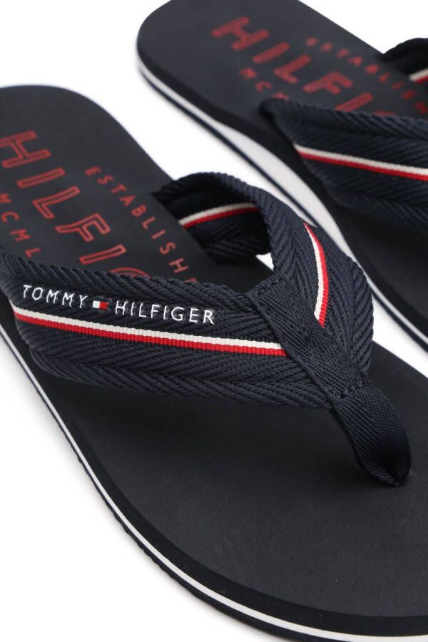 Tommy Hilfiger Slippers Donkerblauw