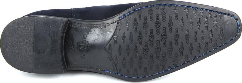 Giorgio Amalfi Notte Boot Navy Schoen cm Suede Leer Heren Veterschoenen - Foto 4