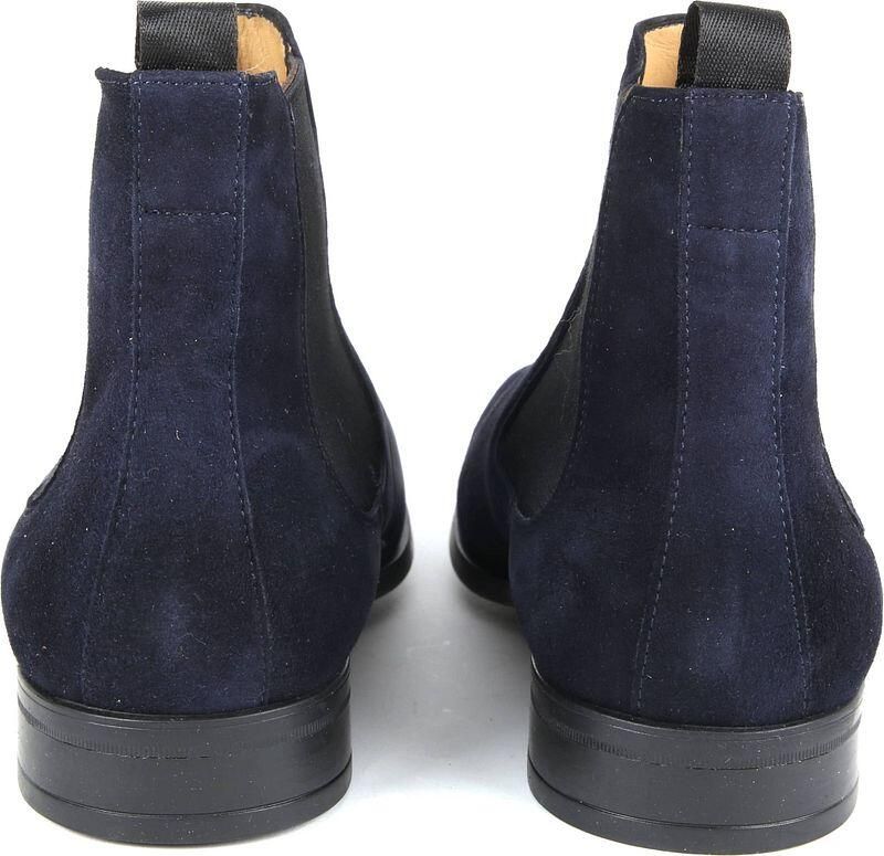 Giorgio Amalfi Notte Boot Navy Schoen cm Suede Leer Heren Veterschoenen - Foto 2
