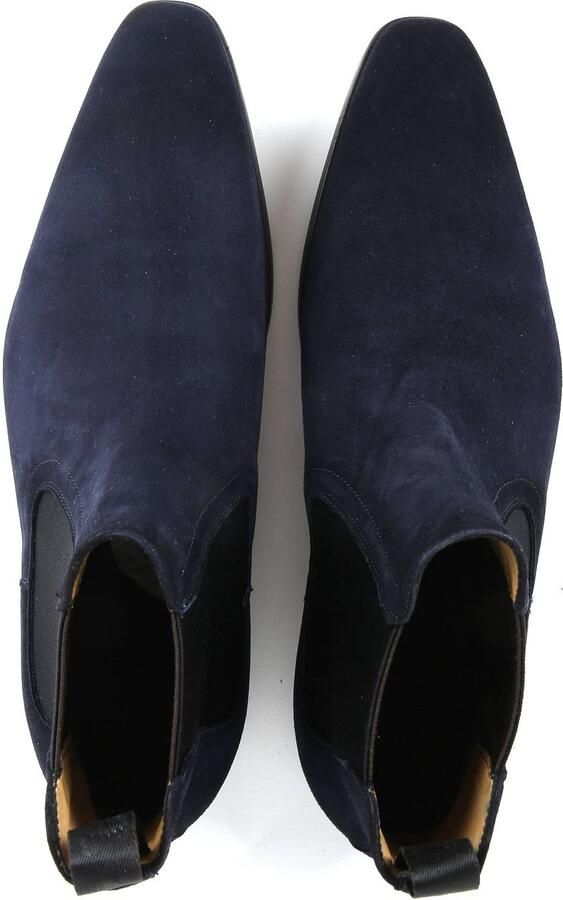 Giorgio Amalfi Notte Boot Navy Schoen cm Suede Leer Heren Veterschoenen - Foto 3