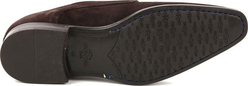 Giorgio Amalfi Schoen Monk Strap Bruin Suede Schoen cm Suede Heren Gespschoenen Double monk strap - Foto 4